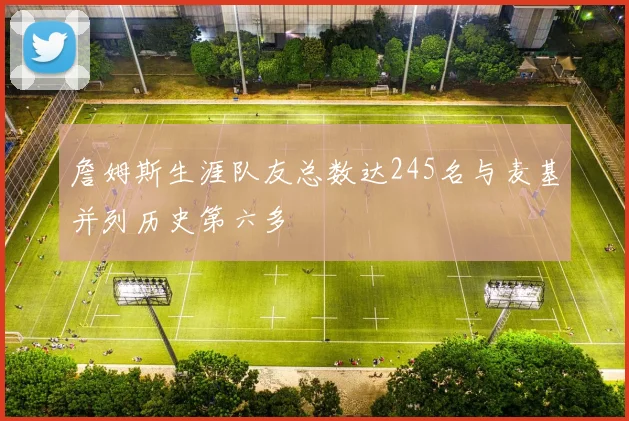 詹姆斯生涯队友总数达245名与麦基并列历史第六多